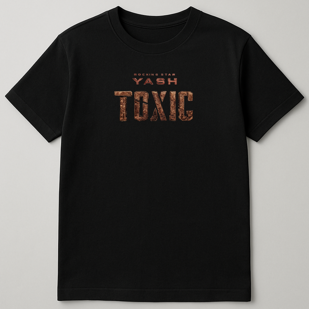 TOXIC movie Tshirt Regular Size 180gsm Design